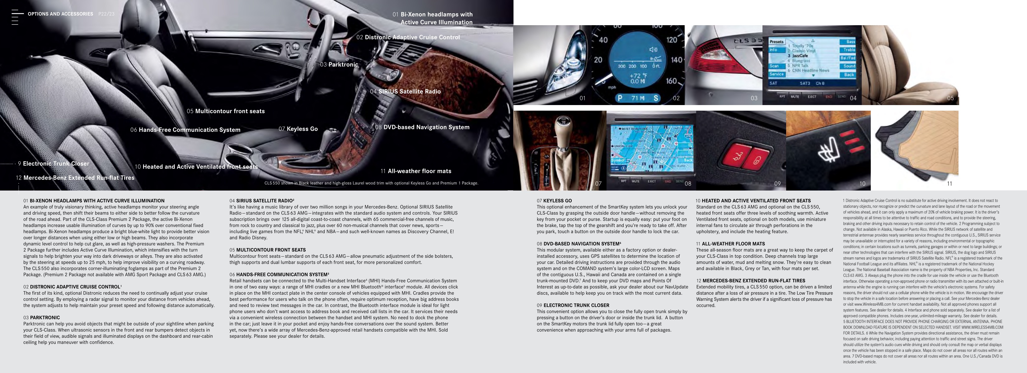 2007 Mercedes-Benz CLS-Class Brochure Page 8